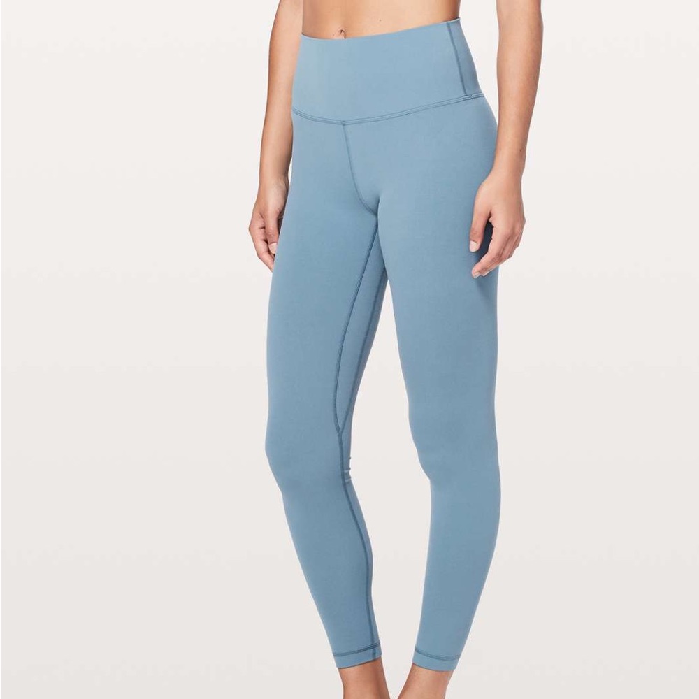 LULULEMON ALIGN 28” PANT SLATE BLUE SZ 4